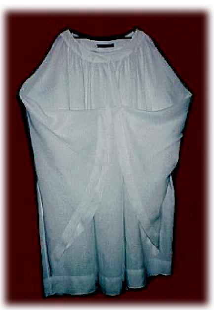 GOTHIC SURPLICE in Standard Linen - CUSTOM ORDER FOR DIRK BACHMANN